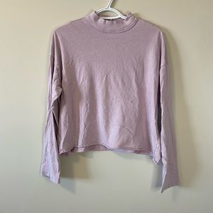Aerie Mock Neck Boyfriend style Long Sleeve